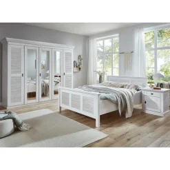 Wohnen Schlafzimmermöbel Landhaus Set - Mira (vierteilig)