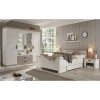 Wohnen Schlafzimmer Komplett*Schlafzimmermöbel mit Bett 140x200 - Nedita (vierteilig)