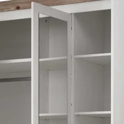 Wohnen Schlafzimmer Komplett*Schlafzimmermöbel mit Bett 140x200 - Nedita (vierteilig)