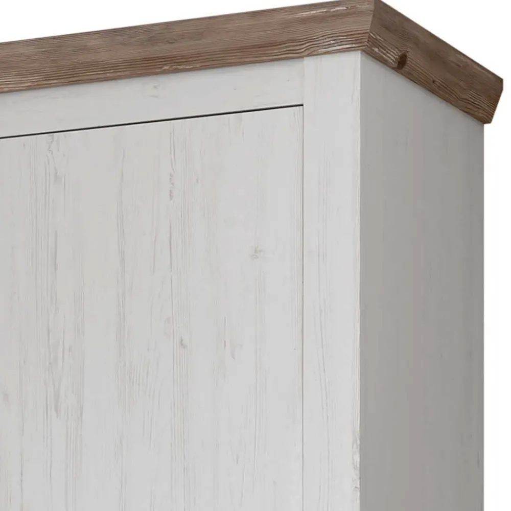 Wohnen Schlafzimmer Komplett*Schlafzimmermöbel mit Bett 140x200 - Nedita (vierteilig)