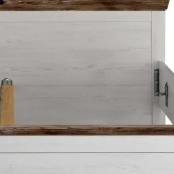 Wohnen Schlafzimmer Komplett*Schlafzimmermöbel mit Bett 140x200 - Nedita (vierteilig)