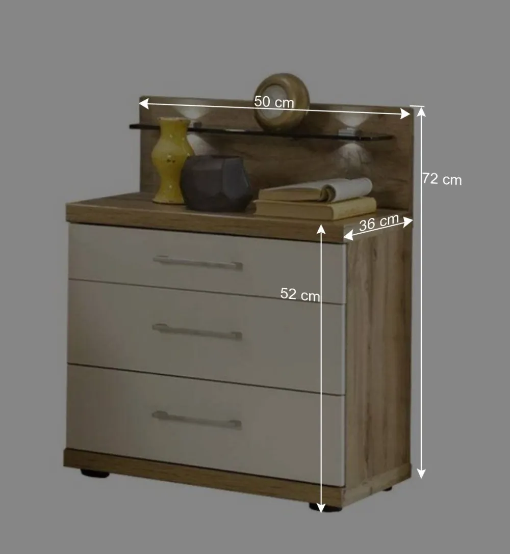 Wohnen Schlafzimmermöbel Neriman mit Stauraumbett (vierteilig)