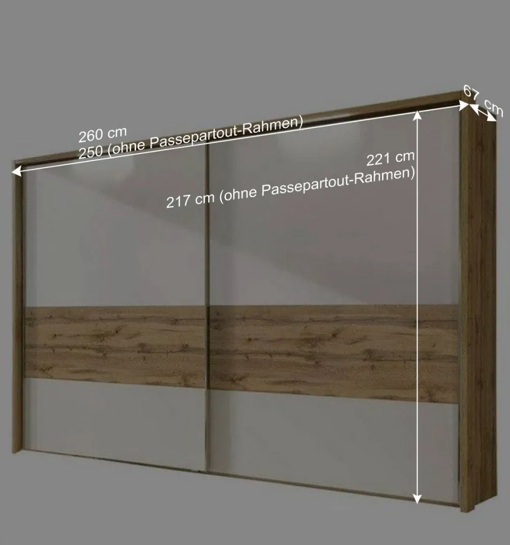 Wohnen Schlafzimmermöbel Neriman mit Stauraumbett (vierteilig)