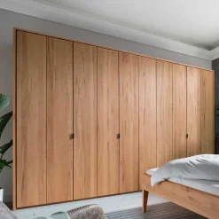 Wohnen Schlafzimmer Komplett*Schlafzimmermöbel Set aus Kernbuche - Eudrinia (vierteilig)