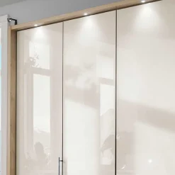 Wohnen Schlafzimmer Komplett*Schlafzimmermöbel Set in Beige - Lesegano (vierteilig)