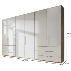 Wohnen Schlafzimmer Komplett*Schlafzimmermöbel Set in Beige - Lesegano (vierteilig)