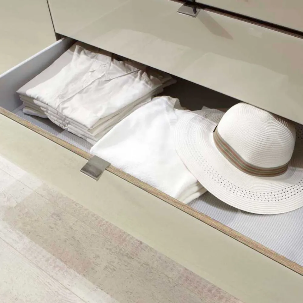 Wohnen Schlafzimmer Komplett*Schlafzimmermöbel Set in Beige - Lesegano (vierteilig)