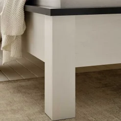 Wohnen Schlafzimmer Komplett*Schlafzimmermöbel Set in Weiß Pinie - Tramos (vierteilig)