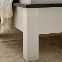 Wohnen Schlafzimmer Komplett*Schlafzimmermöbel Set mit 90x200 Bett - Tramos (vierteilig)