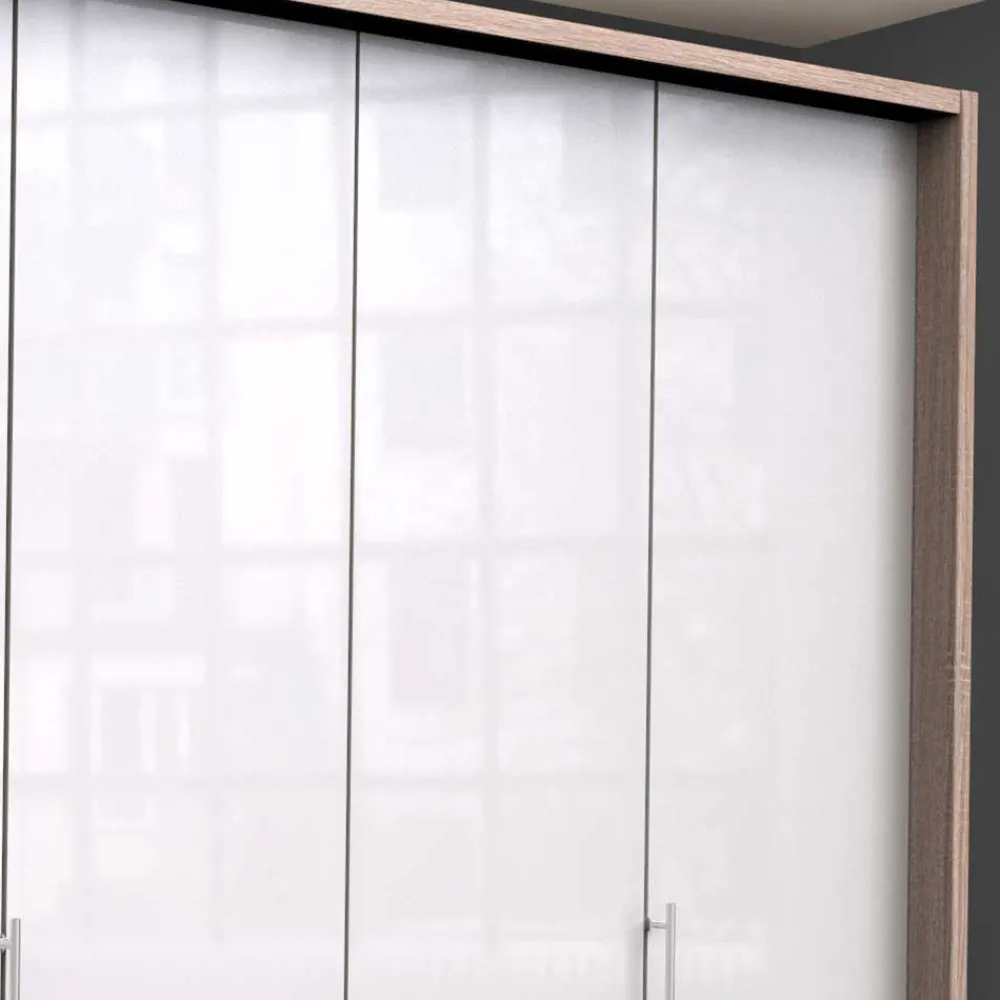 Wohnen Jugendzimmerschränke*Schlafzimmerschrank 200cm breit in modernem Design - Bosays