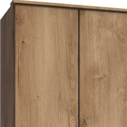 Wohnen Kleiderschränke|Kleiderschränke*Schlafzimmerschrank in Holzoptik 179x199x58 cm - Osicria
