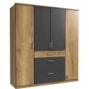 Wohnen Jugendzimmerschränke*Schlafzimmerschrank in Plankeneiche Dekor - Leviza