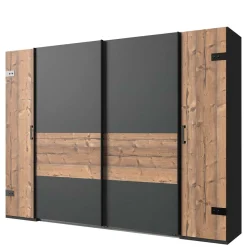 Wohnen Kleiderschränke|Kleiderschränke*Schlafzimmerschrank in Tanne Holzdekor - Ardila