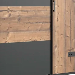 Wohnen Kleiderschränke|Kleiderschränke*Schlafzimmerschrank in Tanne Holzdekor - Ardila