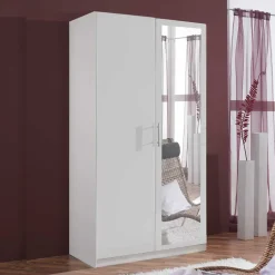 Wohnen Jugendzimmerschränke*Schlafzimmerschrank in Weiß foliert - Jodolio