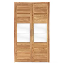 Wohnen Kleiderschränke|Kleiderschränke*Schlafzimmerschrank mit Doppeltür aus Wildeiche - Zaisan