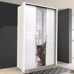 Wohnen Kleiderschränke|Kleiderschränke*Schlafzimmerschrank mit Falttür & Tür - Dolienca