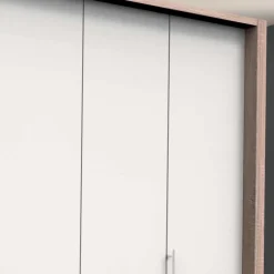 Wohnen Kleiderschränke|Kleiderschränke*Schlafzimmerschrank mit vier Schubladen Soft Close - Vaclyn