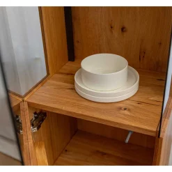 Wohnen Esszimmer-Vitrinen*Schlanke Vitrine mit LED Beleuchtung - Cocondar