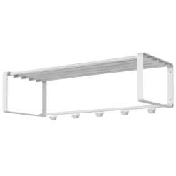 Wohnen Schlichte Garderoben-Möbel in Weiß - Torosma (zweiteilig)