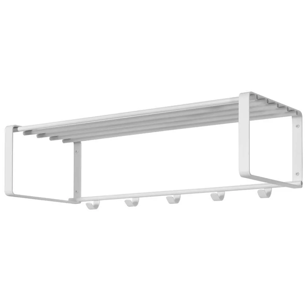 Wohnen Schlichte Garderoben-Möbel in Weiß - Torosma (zweiteilig)