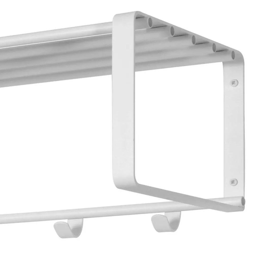 Wohnen Schlichte Garderoben-Möbel in Weiß - Torosma (zweiteilig)