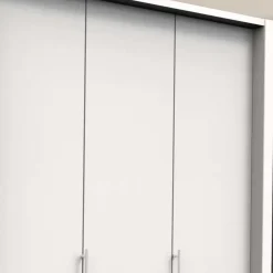 Wohnen Schlichter Schlafzimmerschrank in Weiß - Donpiave