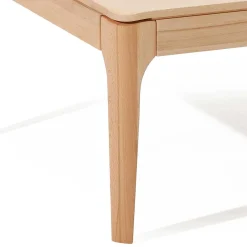 Wohnen Schlichter Wohnzimmer Sofatisch aus Holz Natur - Berucas