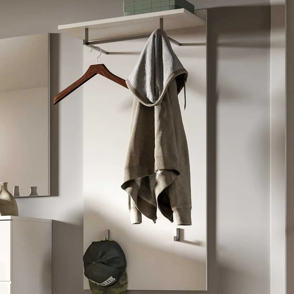Wohnen Bürogarderoben*Schlichtes Garderobenpaneel in modernem Design - Rugova