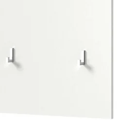 Wohnen Bürogarderoben*Schlichtes Garderobenpaneel in modernem Design - Rugova