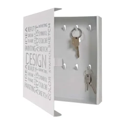 Wohnen Schlüsselschrank Ever in Weiß