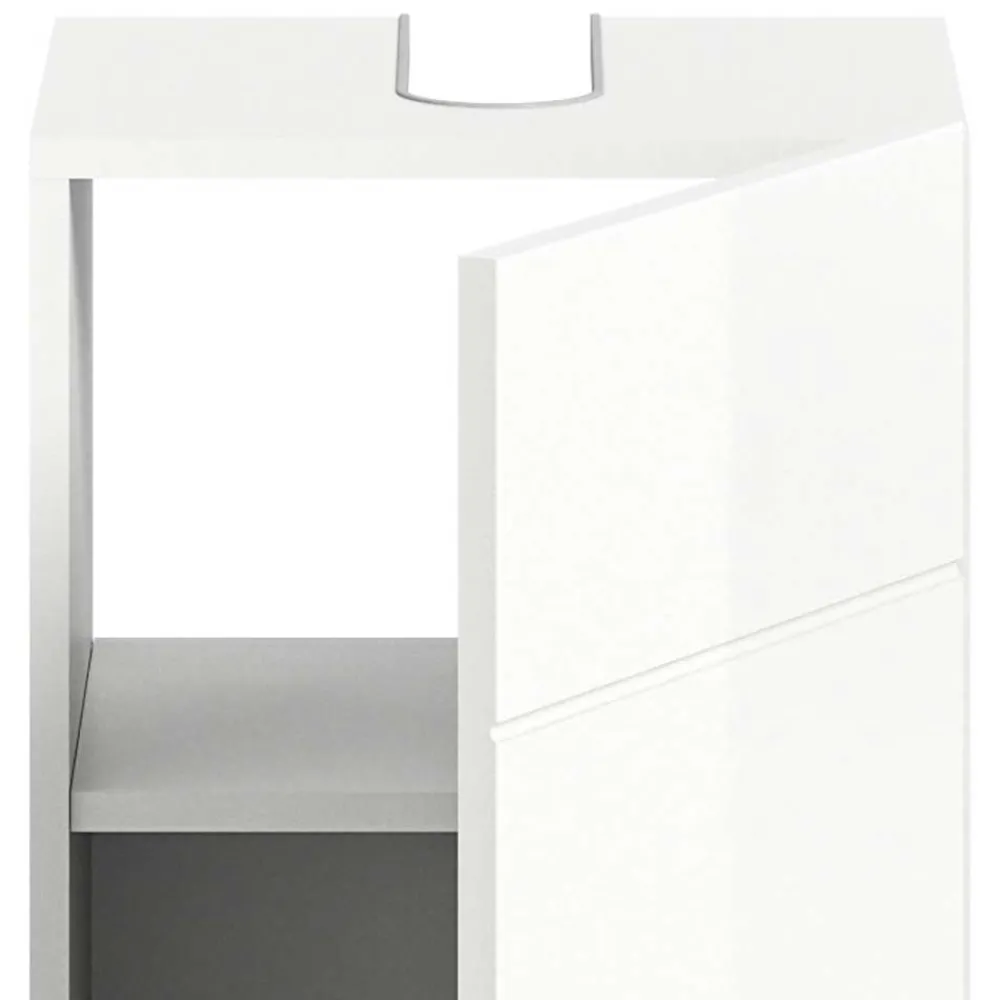 Wohnen Schmale Waschplatz Kombi 38 cm breit - Vitablos (zweiteilig)