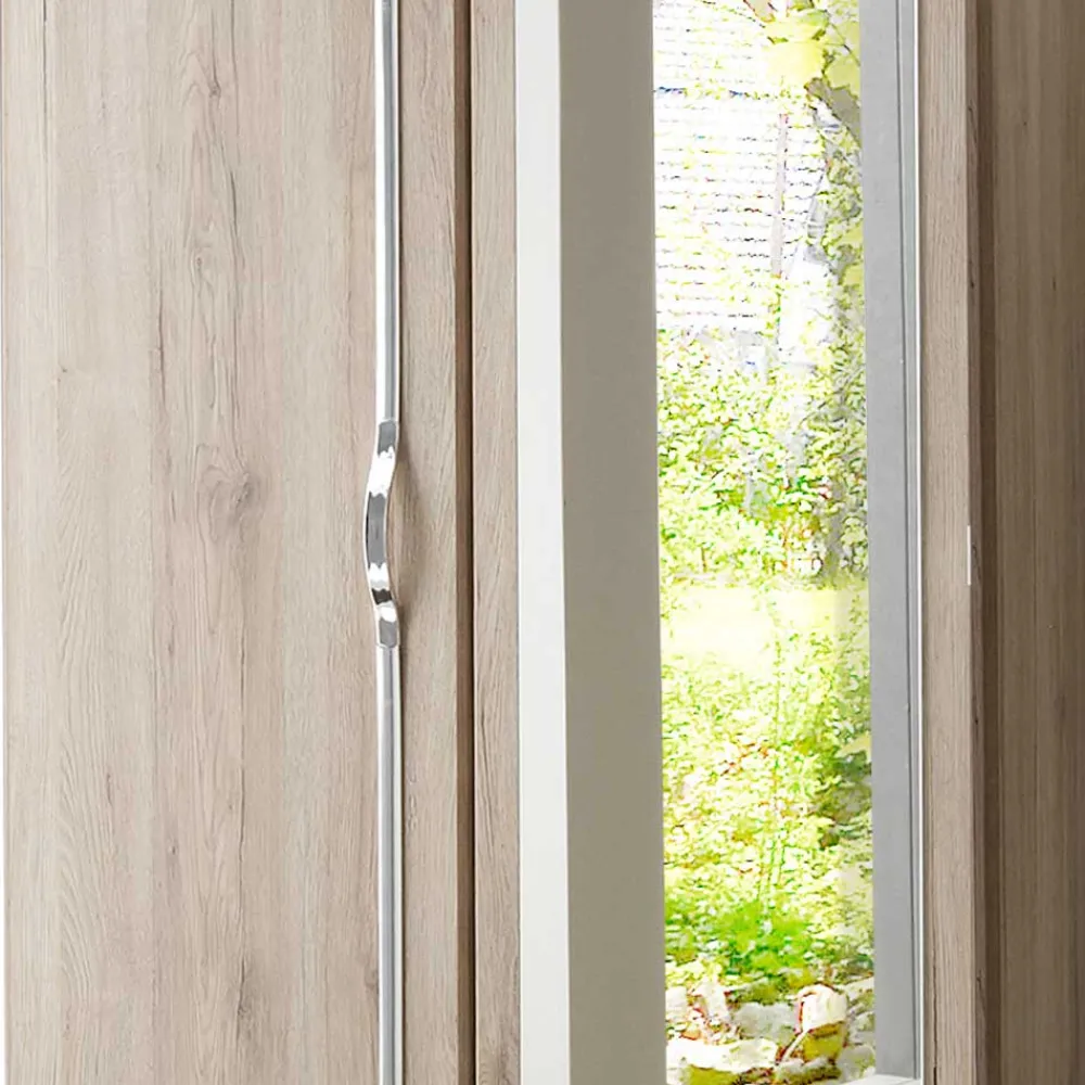 Wohnen Schmaler Kleiderschrank mit zwei Schubladen - Lagunara