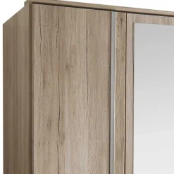 Wohnen Schmaler Kleiderschrank mit zwei Schubladen - Lagunara