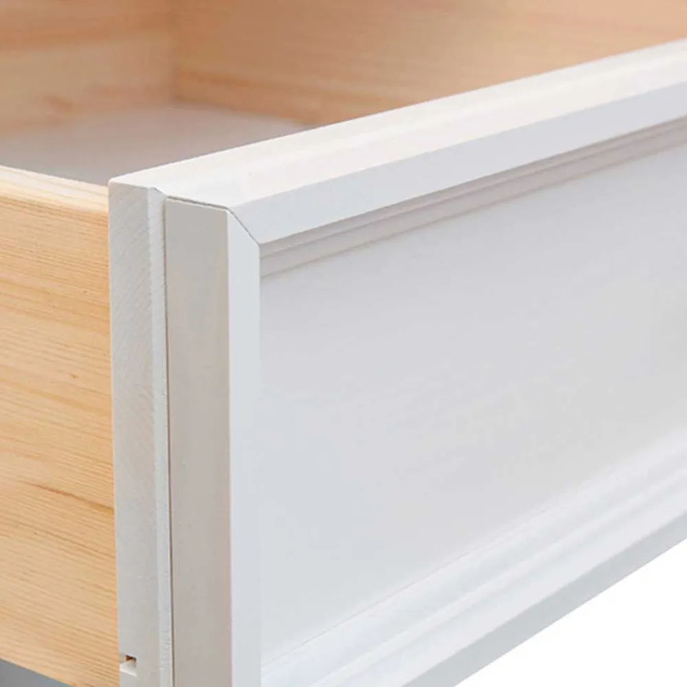 Wohnen Schmales Landhaus TV Board mit 111 cm Breite - Manipur