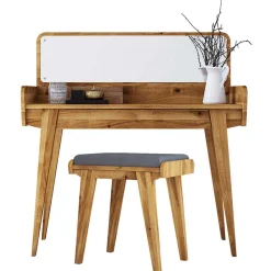 Wohnen Schminktisch & Hocker - moderner Retro Style - Hardus (zweiteilig)