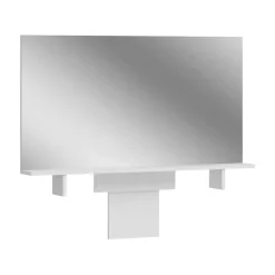 Wohnen Schminktisch mit Spiegel & Ablage - Evyla