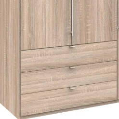 Wohnen Kleiderschränke|Kleiderschränke*Schrank fürs Schlafzimmer in Holz Nachbildung - Zayun