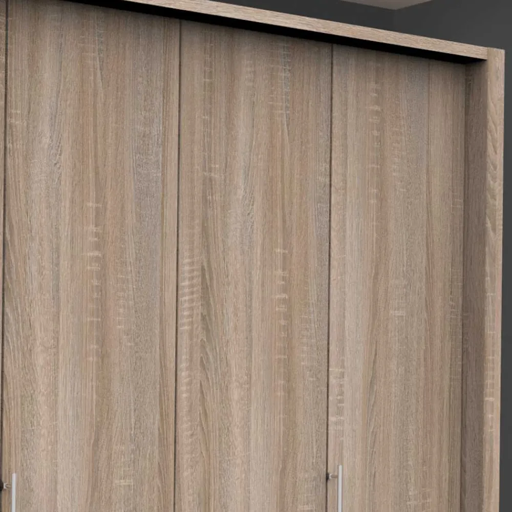 Wohnen Kleiderschränke|Kleiderschränke*Schrank fürs Schlafzimmer in Holz Nachbildung - Zayun