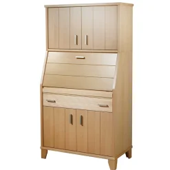 Wohnen Esszimmerschränke*Schrank mit Schreibklappe in Buche Natur - Lidoral