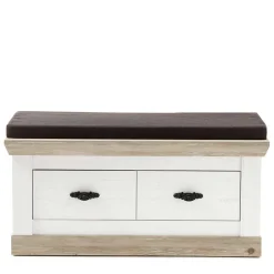 Wohnen Schrank mit Spiegeltür & Garderobe - Nedita (dreiteilig)