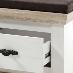 Wohnen Schrank mit Spiegeltür & Garderobe - Nedita (dreiteilig)