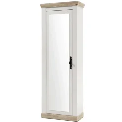 Wohnen Schrank mit Spiegeltür & Garderobe - Nedita (dreiteilig)