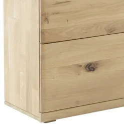 Wohnen Schrankvitrine aus hellem Asteiche Massivholz - Losiamos