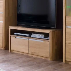 Wohnen Wohnwände|Wohnwand*Schrankwand Croconia aus Wildeiche massiv (dreiteilig)