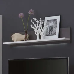 Wohnen Wohnwände|Wohnwand*Schrankwand Tacroma in Weiß Hochglanz (fünfteilig)