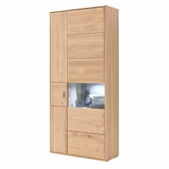 Wohnen Wohnwände|Wohnwand*Schrankwand Vernella in Eiche Bianco (vierteilig)