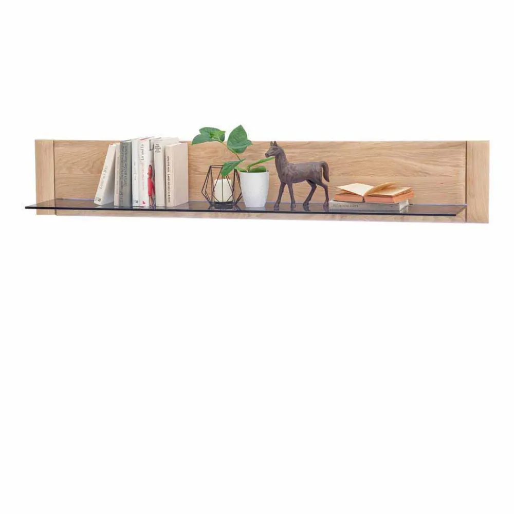 Wohnen Wohnwände|Wohnwand*Schrankwand Vernella in Eiche Bianco (vierteilig)