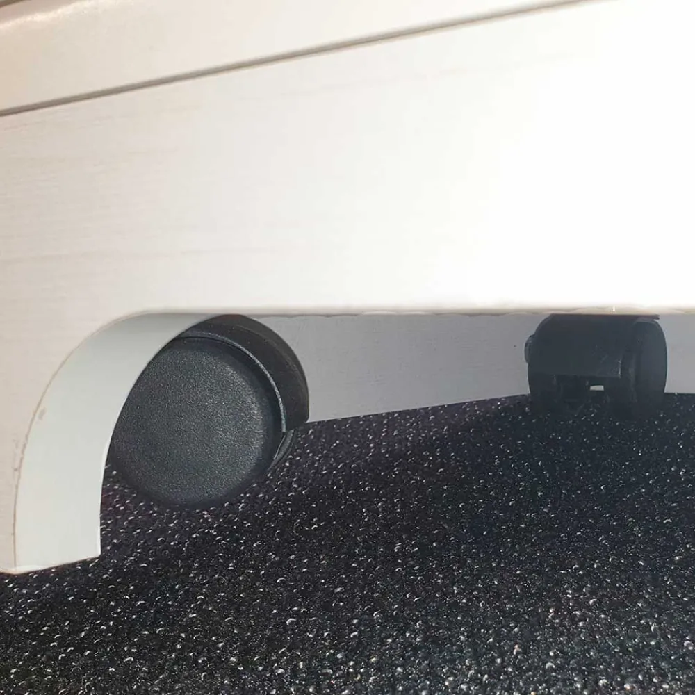 Wohnen Bürotische*Schreibtisch & Rollcontainer Kombi - Mehady (zweiteilig)