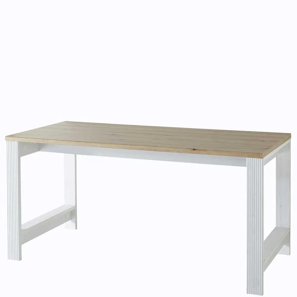 Wohnen Bürotische*Schreibtisch & Rollcontainer Kombi - Mehady (zweiteilig)